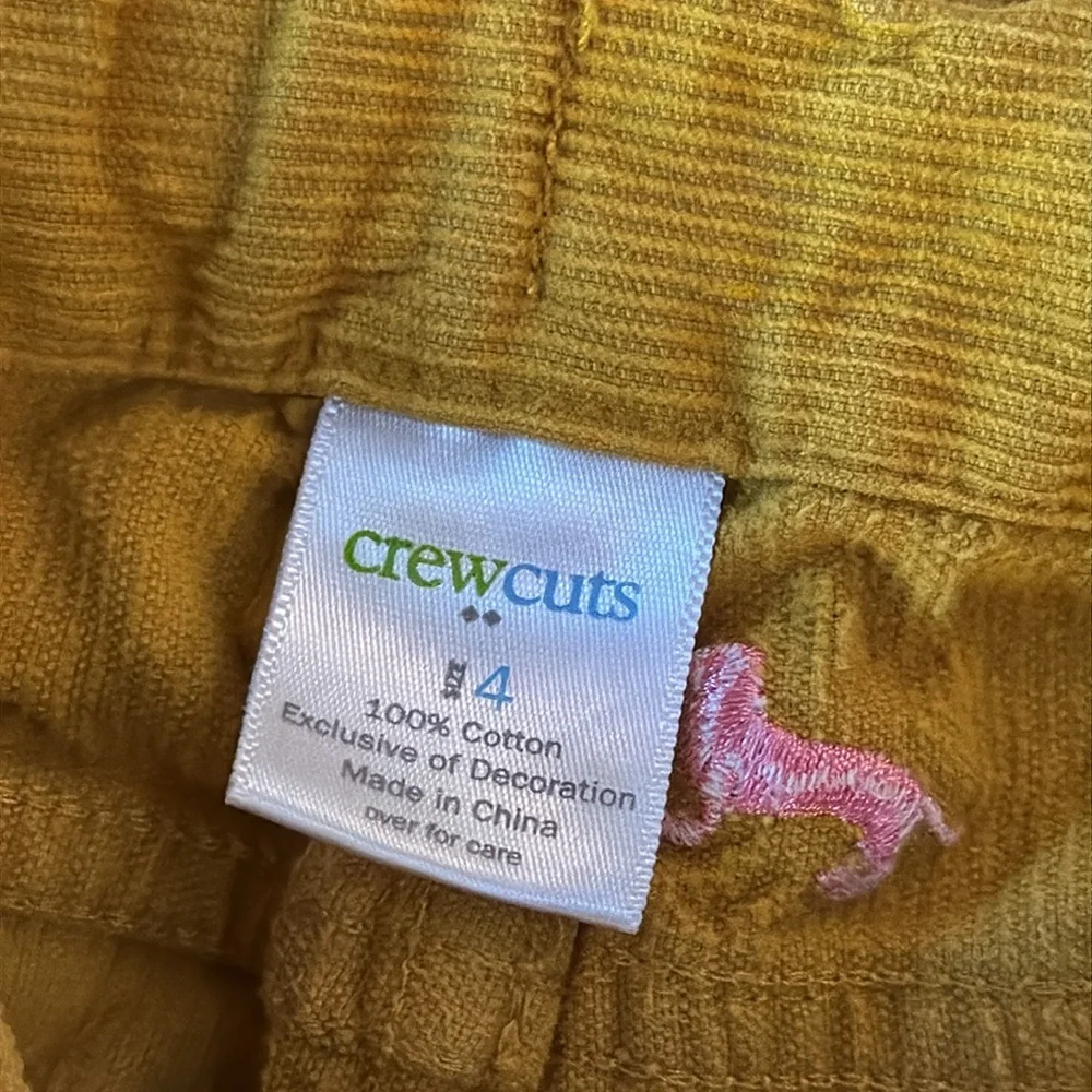 Crewcuts Corduroy Dachshund Pants